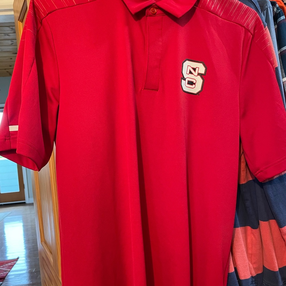 North Carolina State Adidas Polo